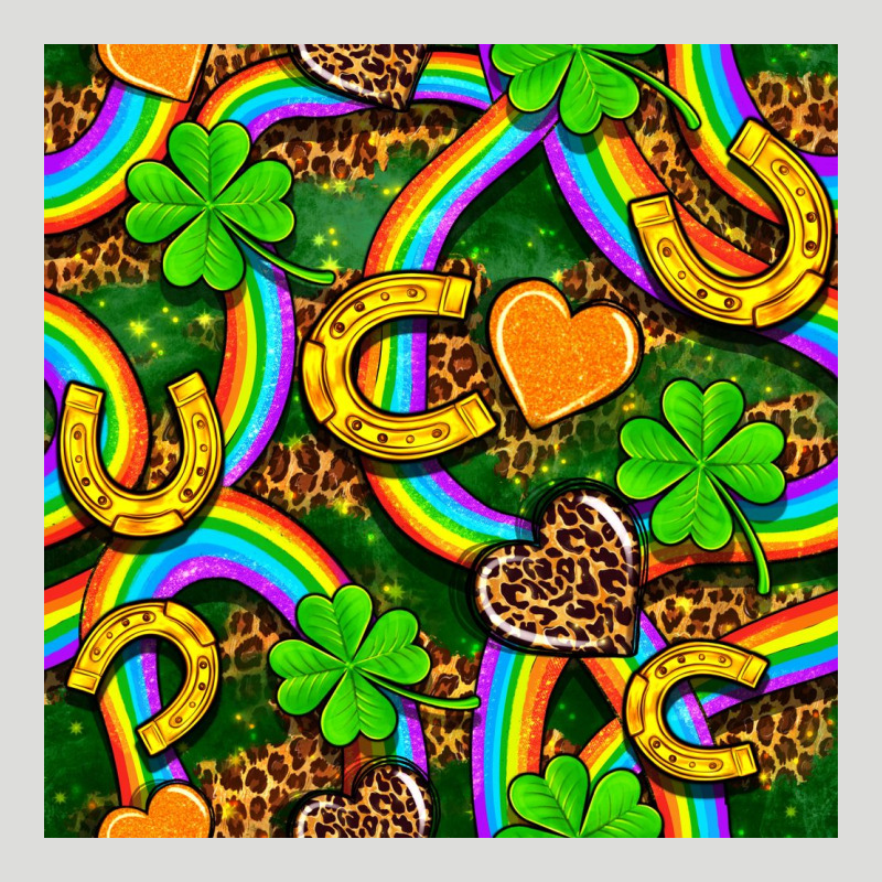 St. Patricks Rainbow Seamless Zipper Hoodie by BundleAndBundleShop | Teevron