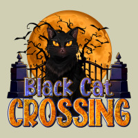Black Cat Crossing Heavy Core Tee | Teevron