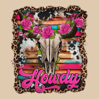 Howdy Valentine's Day Bull Skull Heavyweight Sweatshirt | Teevron