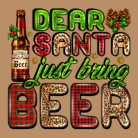 Dear Santa Just Bring A Beer With A Beer Bottle Vintage Hoodie | Teevron