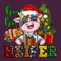Ho Ho Heifer Little Cute Christmas Cow Premium Tee | Teevron