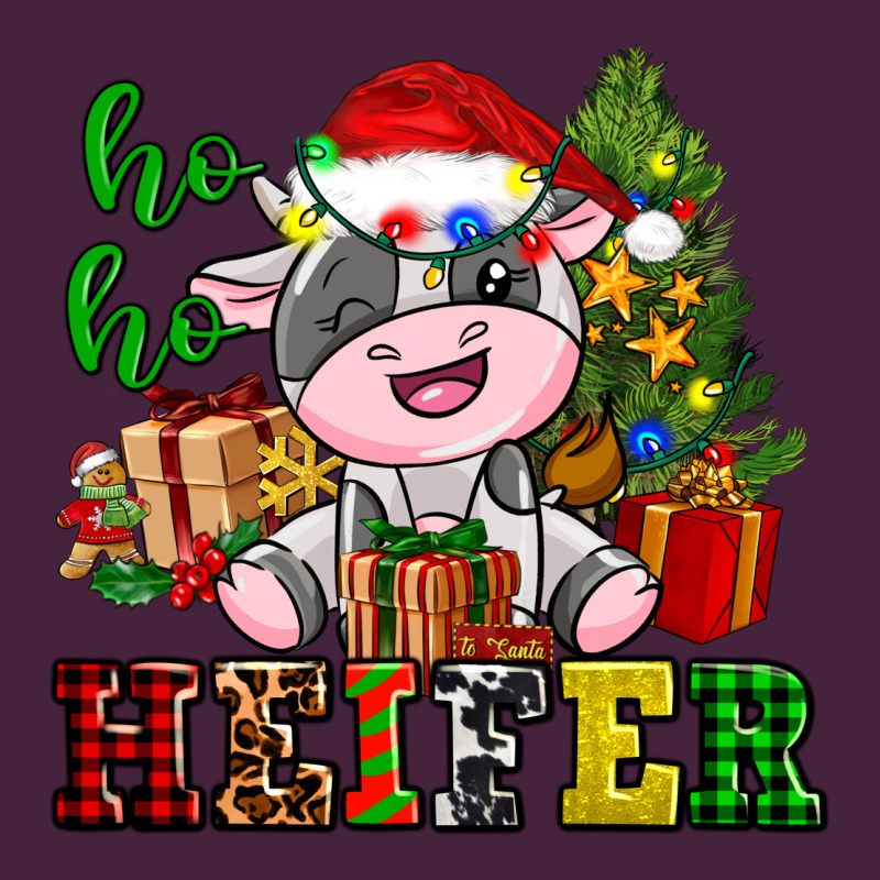Ho Ho Heifer Little Cute Christmas Cow Premium Tee by AdoDesignShop | Teevron