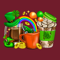 St. Patricks Day Coffee Cups Zipper Hoodie | Teevron