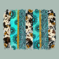 Gemstone Sunflower Cowhide Brushstroke Classic Tee | Teevron
