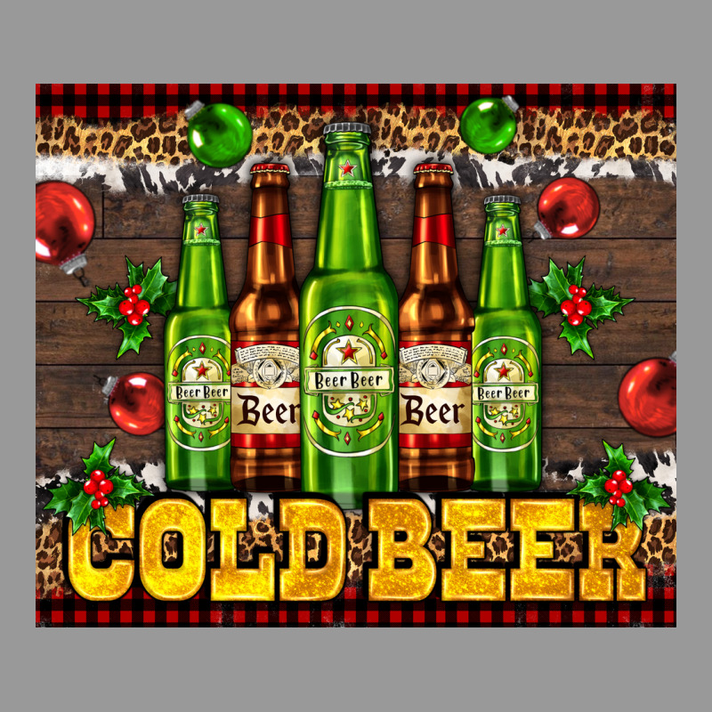 Cold Beer With Beer Bottles Vintage Hoodie by AdoDesignShop | Teevron
