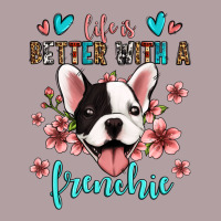 Life Is Better With A Frenchie Vintage Hoodie | Teevron