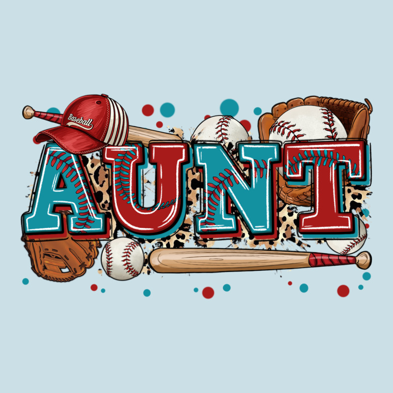 Aunt Baseball Ladies Tee by Zillion Design Studio | Teevron