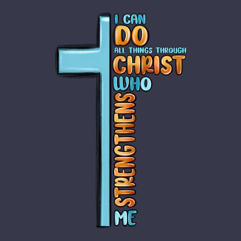 I Can Do All Things Through Christ Who Strengthens Long Sleeve Tee by MaliasSmallBusiness | Teevron