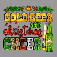 Cold Beer And Christmas Cheer With Beer Bottles Vintage Hoodie | Teevron