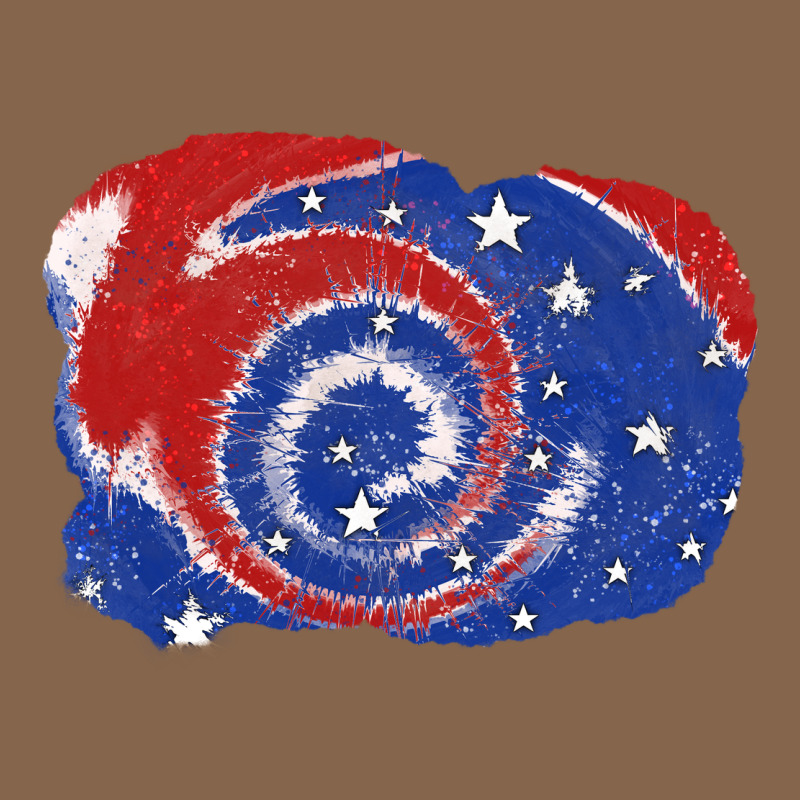 Patriotic Tie Dye Background 4th Of July Premium Tee by CowGirlArtShop | Teevron