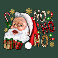 Santa Ho Ho Ho With Gift Box Zipper Hoodie | Teevron