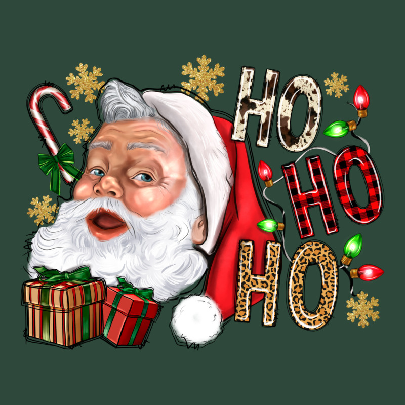 Santa Ho Ho Ho With Gift Box Zipper Hoodie by BundleAndBundleShop | Teevron