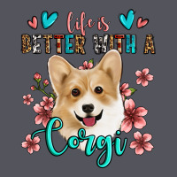 Life Is Better With A Corgi Vintage Hoodie | Teevron