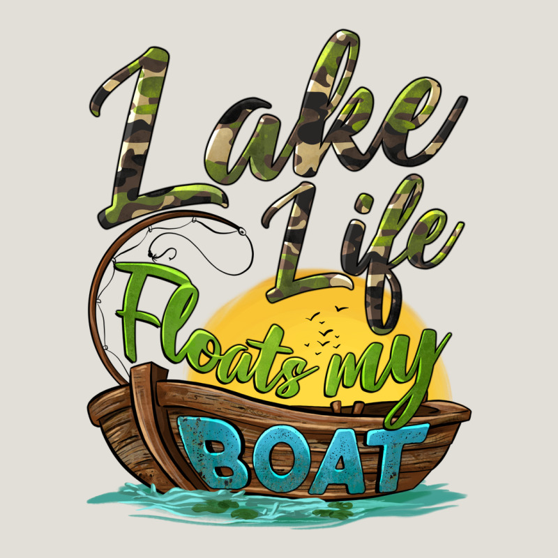 Lake Life Floats My Boat Heavy Core Tee by BarkalooDesign | Teevron
