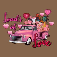 Loads Of Love Valentine's Day Farm Truck Premium Tee | Teevron