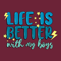 Life Is Better With My Boys Long Sleeve Tee | Teevron