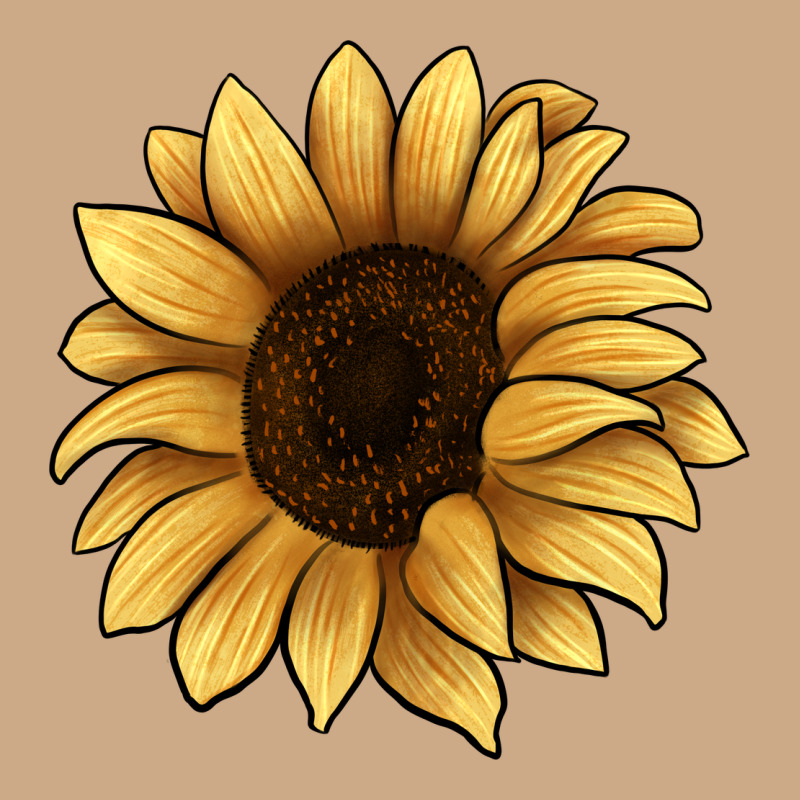 Sunflower Vintage Hoodie by JahusDesignShop | Teevron