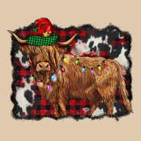 Christmas Highland Cow Heavyweight Sweatshirt | Teevron