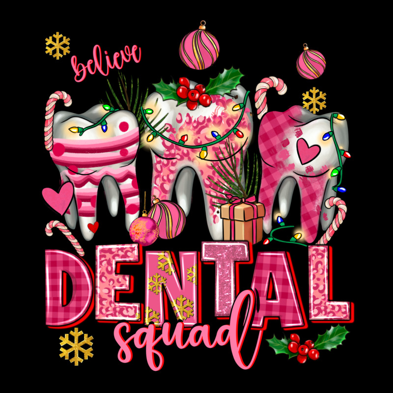 Pink Christmas Teeth Dental Squad Premium Tee by AdoDesignShop | Teevron