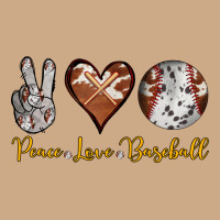 Peace Love Baseball Vintage Hoodie | Teevron