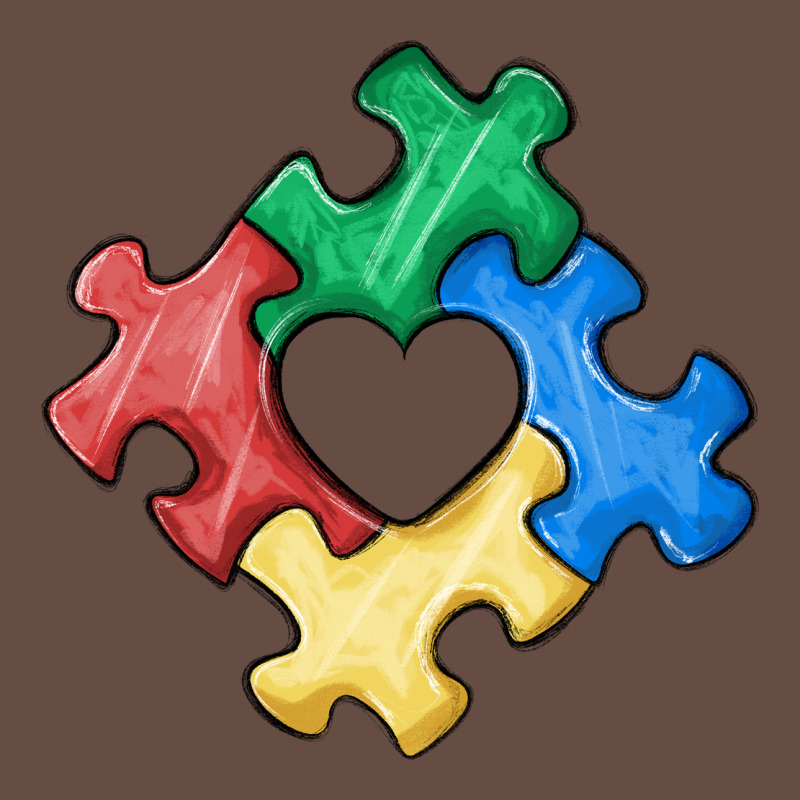 Autism Puzzle Long Sleeve Tee by MaliasSmallBusiness | Teevron