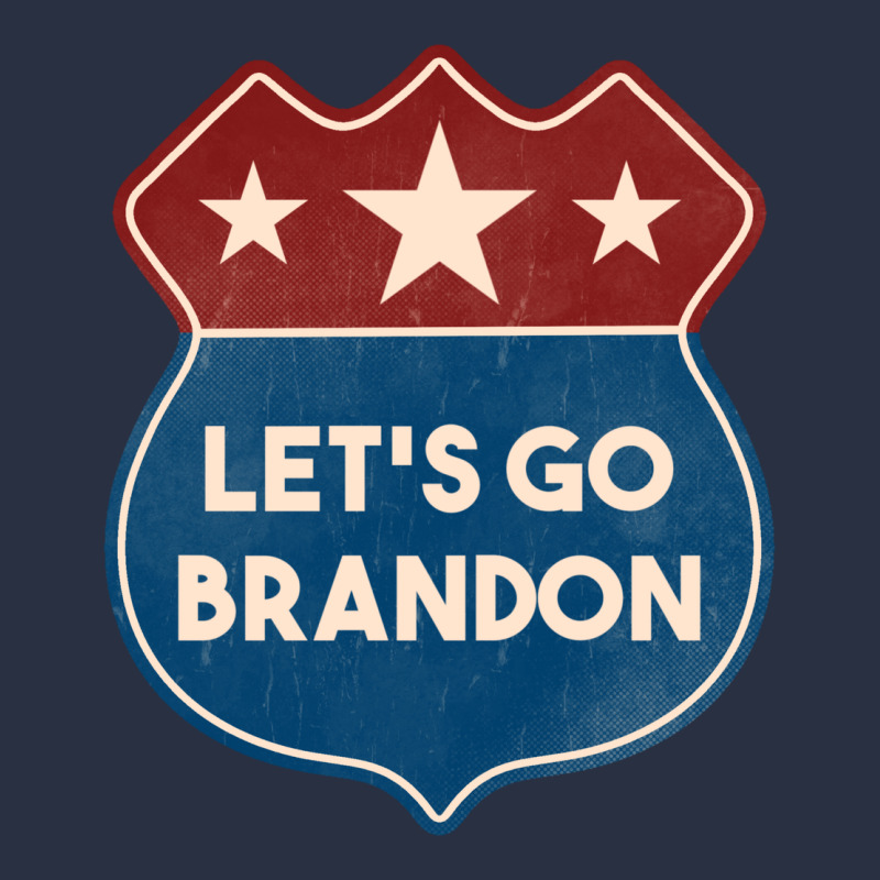 Let's Go Brandon Shield Patch Heavyweight Sweatshirt by Jasminsmagicworld | Teevron