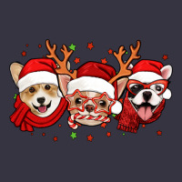 Christmas Dogs Corgi Chihuahua Frenchie Vintage Hoodie | Teevron