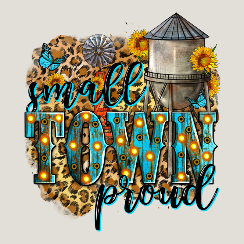 Small Town Proud Heavy Core Tee by Zillion Design Studio | Teevron