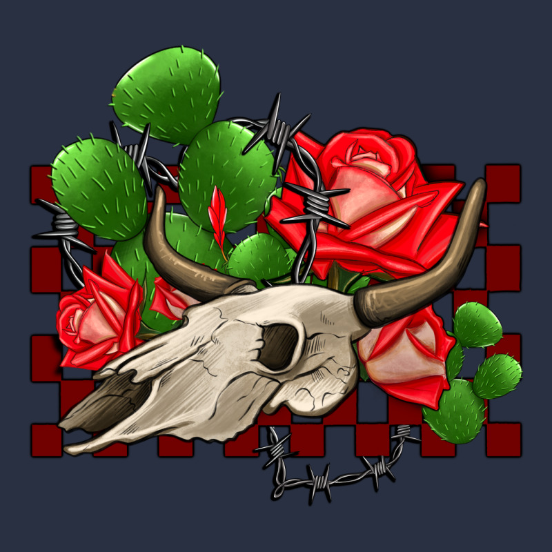 Bullskull Rose And Cactus Olivia Urban Hoodie by OliviaCreatesArt | Teevron