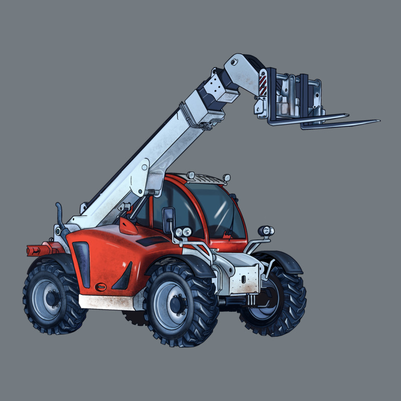 Telehandler Heavyweight Sweatshirt by LillyAllenDesigns | Teevron