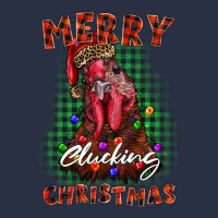 Merry Clucking Christmas Rooster Heavyweight Sweatshirt | Teevron