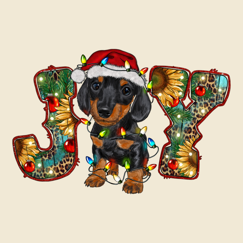 Dachshund Puppy Christmas Joy Ladies Tee by RanaPortraitStore | Teevron