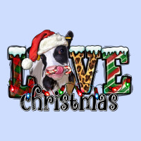 Love Christmas Cow Urban Heavy Tee | Teevron