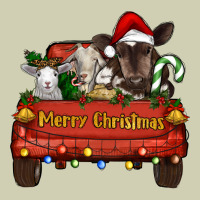 Merry Christmas Truck Animals Heavy Core Tee | Teevron