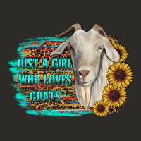 Just A Girl Who Loves Goats Heavy Core Tee | Teevron