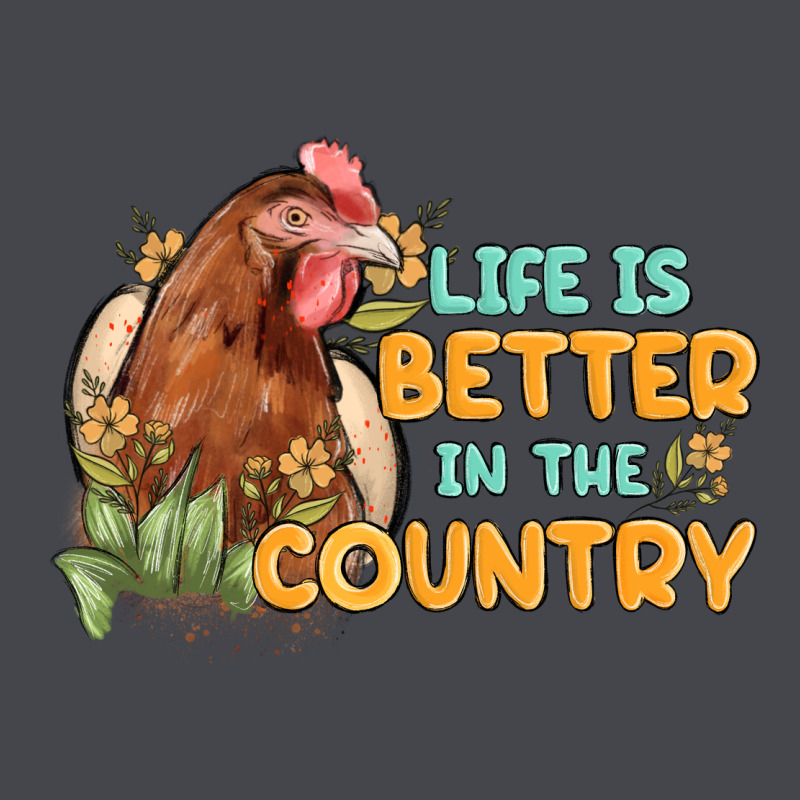Life Is Better In The Country Long Sleeve Tee by MaliasSmallBusiness | Teevron