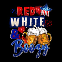 Red White And Boozy 4th Of July Premium Tee | Teevron