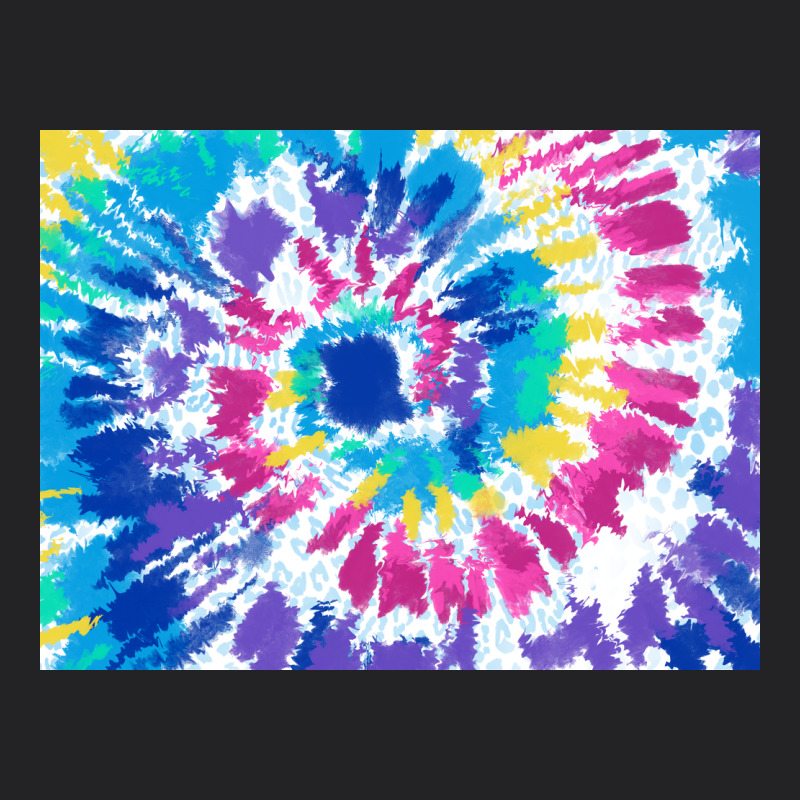 Tie Dye Background Colourful Leopard 2 3200x2400 Vintage Tee by AdoDesignShop | Teevron