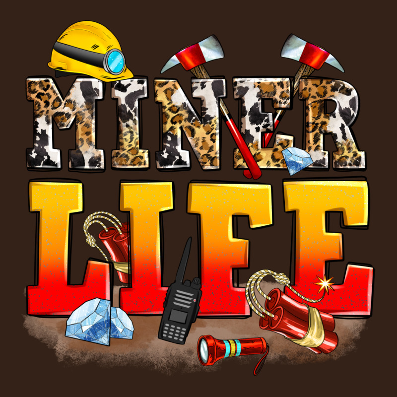 Miner Life Heavy Core Tee by Zillion Design Studio | Teevron