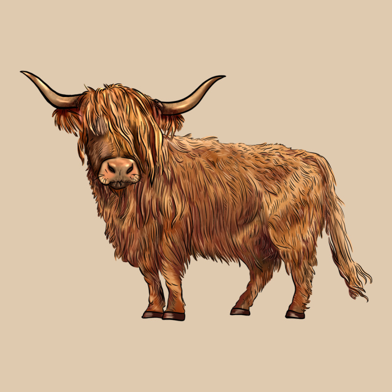 Highland Cow Heavyweight Sweatshirt by BarkalooDesign | Teevron