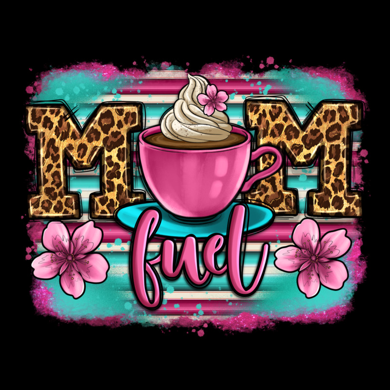 Mom Fuel Coffee Cup Urban Hoodie by OliviaCreatesArt | Teevron