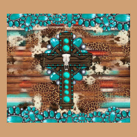 Gemstone And Cross With Cowhide Vintage Tee | Teevron