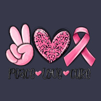 Peace Love Cure Breast Cancer Long Sleeve Tee | Teevron