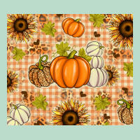 Fall Pumpkins And Sunflowers With Leopard Premium Hoodie | Teevron