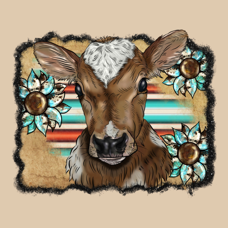 Western Wreath Baby Calf Heavyweight Sweatshirt by BarkalooDesign | Teevron