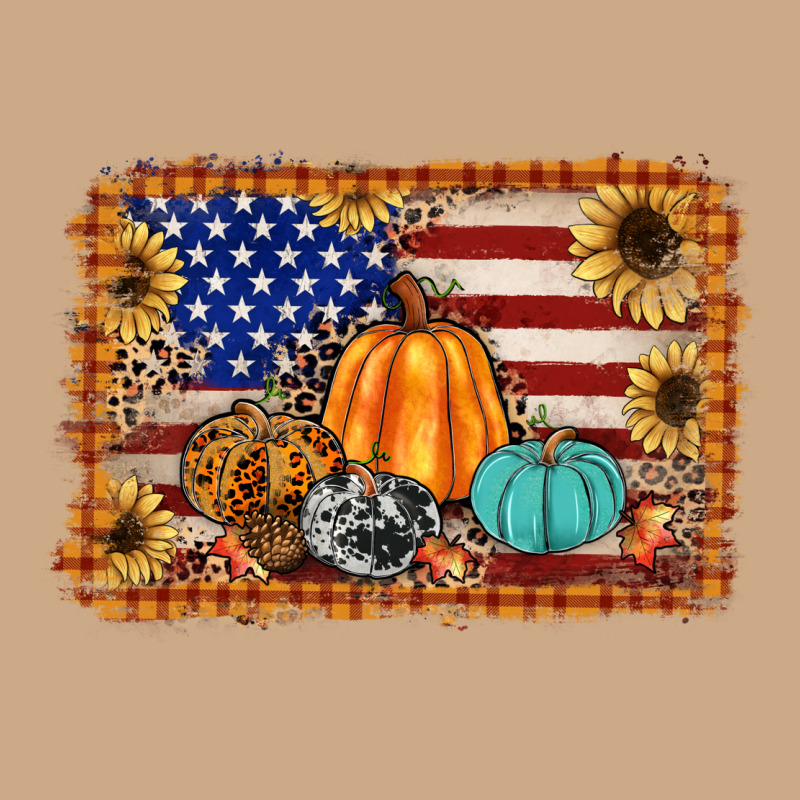 American Flag Fall Backgraund Vintage Hoodie by JahusDesignShop | Teevron