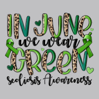 In June We Wear Green Scoliosis Awareness Long Sleeve Tee | Teevron