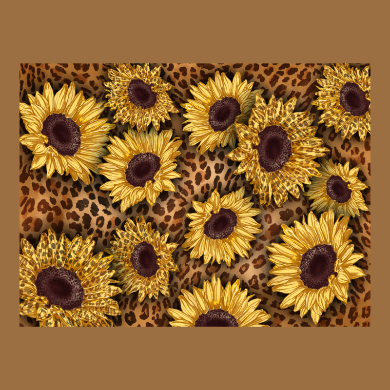 Sunflower Leopard Background 3200x2400 Vintage Tee by AdoDesignShop | Teevron
