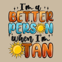 Im Better Person When Im Tan Long Sleeve Tee | Teevron