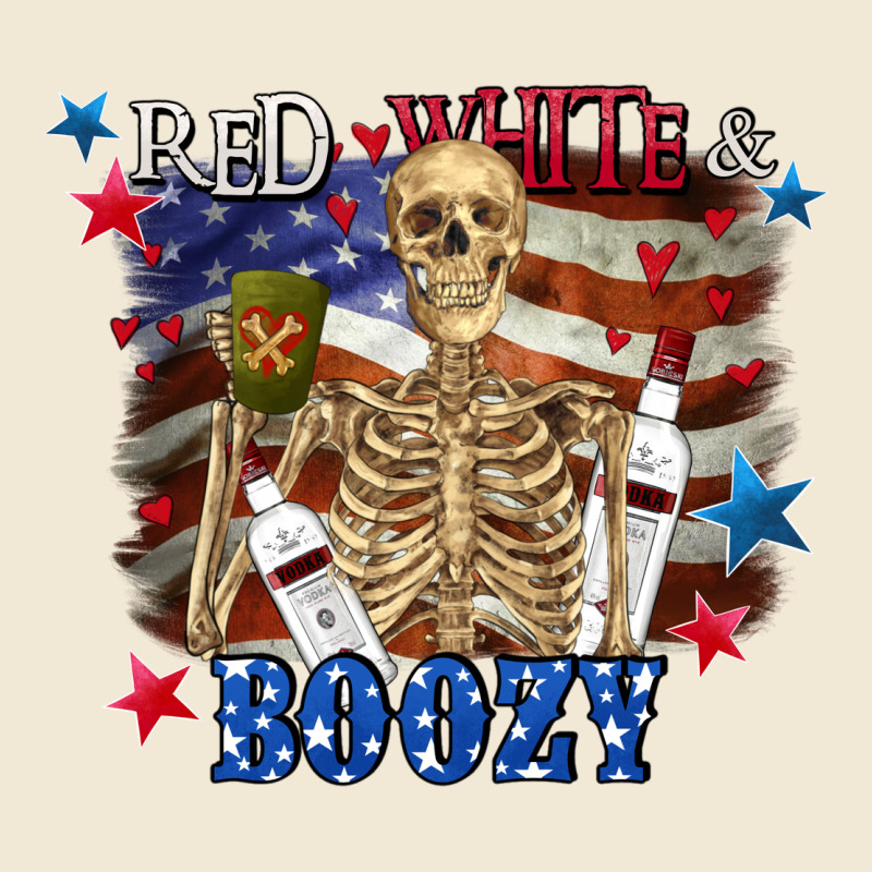 Red White Boozy 4th Of July Premium Tee by CowGirlArtShop | Teevron